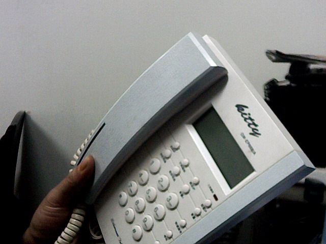 EP668 IP phone front view