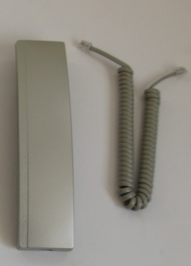 Non-standard PA1688 based Koncept KE1000 IP phone handset picture.