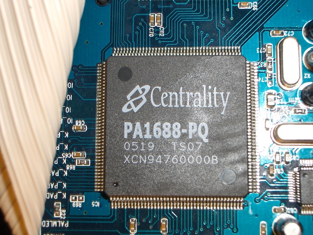 PA1688PQ chip on China Roby PB-35 IP phone inside PCB board.