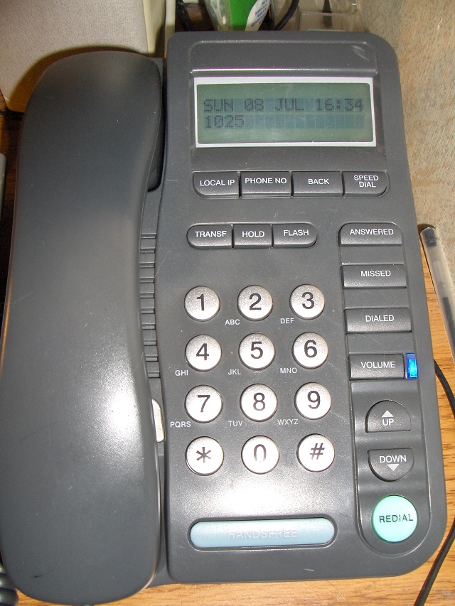 China Roby PB-35 IP phone outlook.