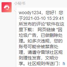 Xueqiu forbidden phrase a