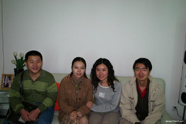 Dec 2005, Woody, Peng Sui, Li Yue and Tan Ji in Guangzhou.