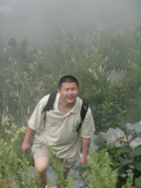 Woody on Bai Hua Shan in 2008