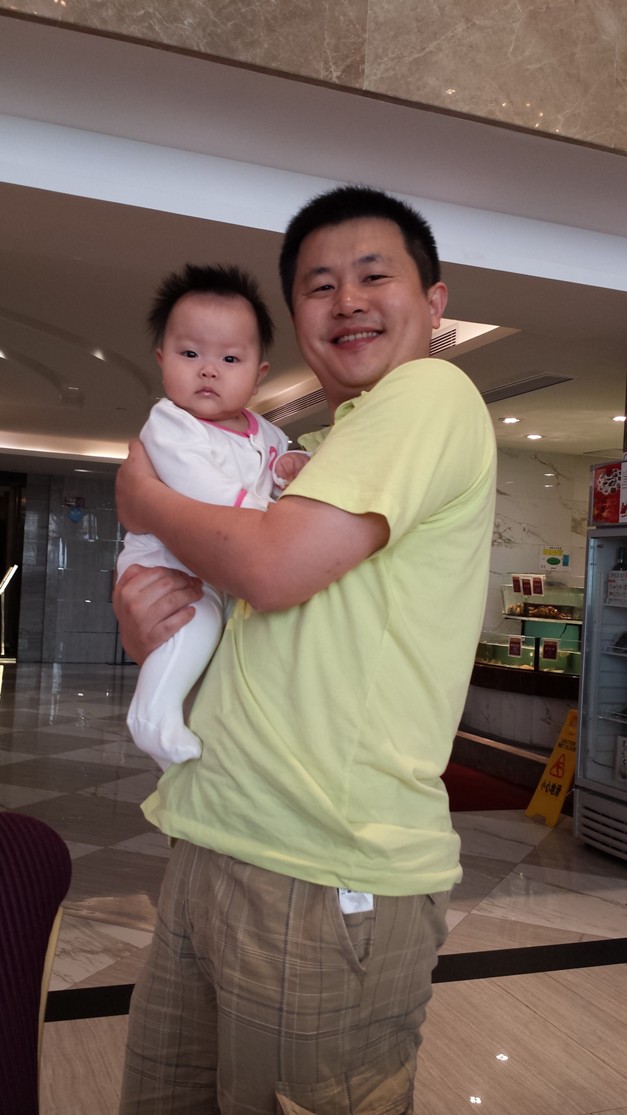 Sapphire in Tang Gong seafood restaurant.